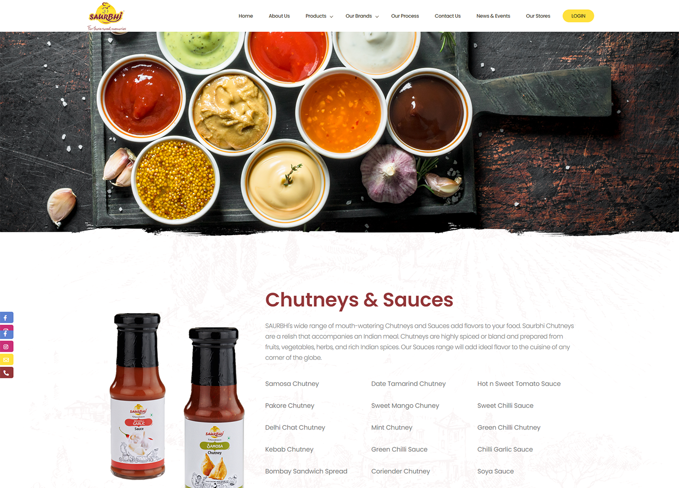 chutney and sauces